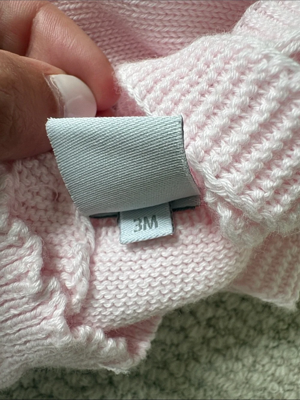 Pepa London Baby Knit Bubble Romper with Straps - Pink